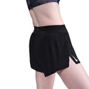 Short de running femme Nike AeroSwift Dri-FIT ADV noir avec sous-short intégré et taille mi-haute