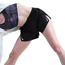 Short de running femme Nike AeroSwift Dri-FIT ADV noir avec sous-short intégré et taille mi-haute