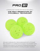 Selkirk Pro S1 Balles Pickleball (pqt de 4)