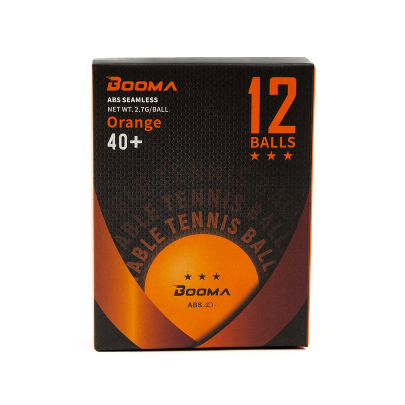 Booma X12 Balles Pickleball Orange (pqt 12)