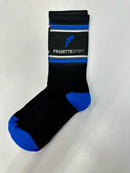 Fradette Sport Bas Noir/Bleu