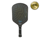 Raquette de pickleball Six Zero Black Opal 14 mm avec surface carbone Diamond Tough et design premium