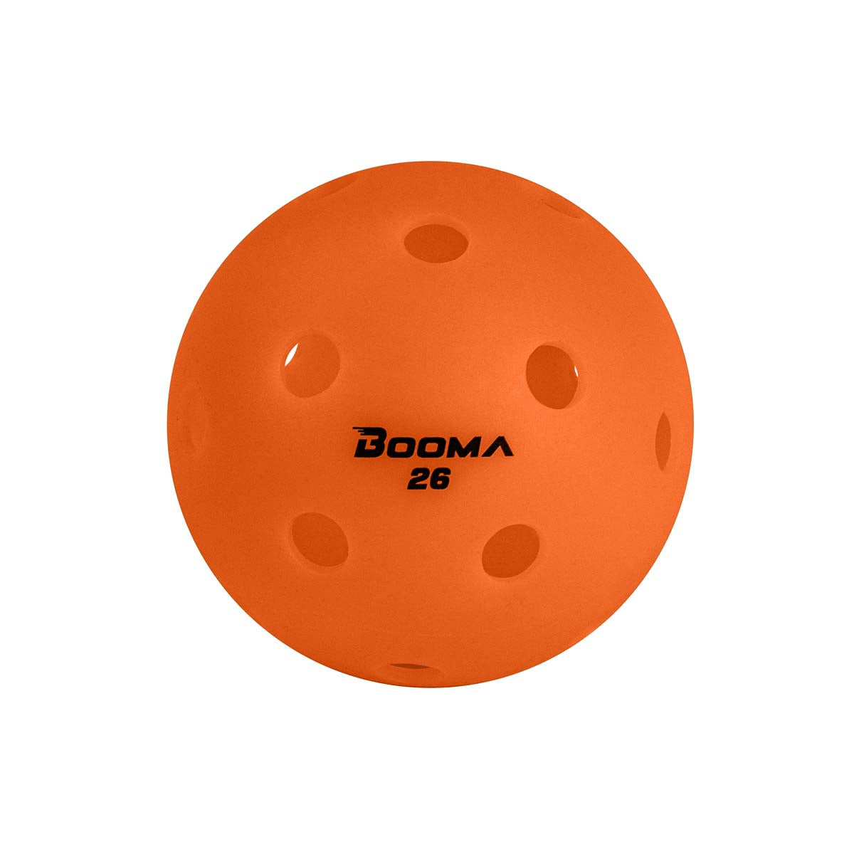 Booma Balles Pickleball Intérieur Orange (pqt de 6)