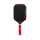Raquette de pickleball Booma Quattro Elongated en carbone brut T700 avec noyau EPP de 16 mm