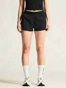 Short de course Craft Hypervent Structure noir pour femme léger et respirant avec tissu extensible et slip intégré