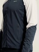Craft Nordic Race Jacket 3 – Détail de la fermeture éclair et des poches avant zippées