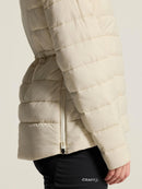 Craft Nordic Thermal Hood Anorak – Vue de profil de l'anorak thermique
