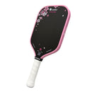 Raquette de pickleball AIREO Cyclone 16 mm Cherry Blossom avec surface NanoGraph et couvre-raquette inclus.