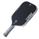 Raquette de pickleball CRBN² TruFoam Genesis 2 – raquette standard avec noyau mousse TruFoam, surface T700 carbon brut et manche 5.25 pouces.