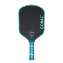Raquette de pickleball Six Zero Coral hybride 16 mm avec surface carbone Diamond Tough