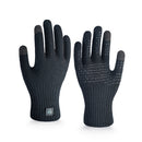Gants imperméables DexShell ThermFit 3.0 en tricot avec laine mérinos, membrane Porelle® et compatibilité écran tactile