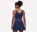 Robe Skechers Court Pleated blanche tennis pickleball femme