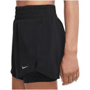 Short Nike Dri-FIT One 2-en-1 femme avec taille haute, short intérieur et tissu respirant pour entraînement et usage quotidien