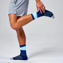 Bas Feetures Elite Light Cushion Mini Crew avec amorti léger et compression ciblée pour la course et le trail