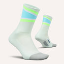 Bas Feetures Elite Light Cushion Mini Crew avec amorti léger et compression ciblée pour la course et le trail