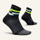Bas Feetures Elite Ultra Light Quarter ultralégers avec compression ciblée pour la course et le vélo