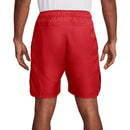 Short de tennis NikeCourt Dri-FIT Victory 9 po pour homme – Blanc et noir – Tissu Dri-FIT extensible et respirant.