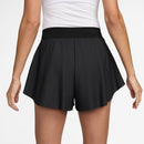 Short de tennis femme Nike Advantage noir – vue avant