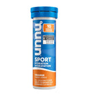 Tube de pastilles électrolytiques Nuun Sport Orange pour l’hydratation sportive.