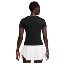 Haut de tennis femme Nike T-Tech Advantage noir– vue dos