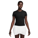 Haut de tennis femme Nike T-Tech Advantage noir– vue avant
