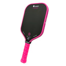Raquette de pickleball AIREO Cyclone 16 mm Hot Pink avec surface NanoGraph et couvre-raquette inclus.