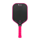Raquette de pickleball AIREO Cyclone 16 mm Hot Pink avec surface NanoGraph et couvre-raquette inclus.