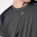 t shirt pickleball joola court homme manches raglan respirant upf50