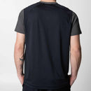 t shirt pickleball joola court homme manches raglan respirant upf50