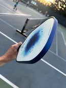 Protecteur de contour Vinyl Styles Edge Guard Electra Blue pour raquette de pickleball.