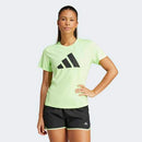 Vue de face Adidas Run It Tee coupe sportive pour la course