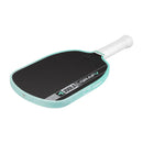 Raquette de pickleball Graf Pro V 16mm Seaside Green fibre de carbone texturée format elongated grip 4.125 pouces
