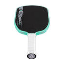 Raquette de pickleball Graf Pro V 16mm Seaside Green fibre de carbone texturée format elongated grip 4.125 pouces