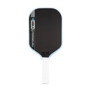 Raquette de pickleball JOOLA Perseus Pro V Breeze Blue Simone Jardim fibre carbone texturée forme elongated 16.5 pouces