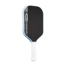 Raquette de pickleball JOOLA Perseus Pro V Breeze Blue Simone Jardim fibre carbone texturée forme elongated 16.5 pouces