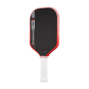 Raquette de pickleball JOOLA Perseus Pro V Blaze Red Ben Johns fibre carbone texturée forme elongated 16.5 pouces