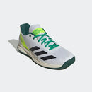 chaussure de pickleball adidas avec mesh respirant et semelle adiwear pour traction sur court dur