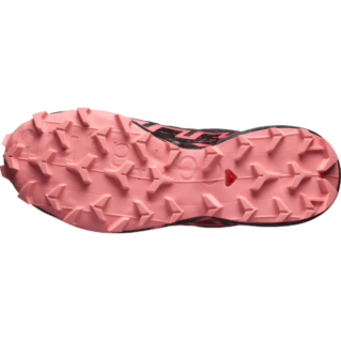 Salomon Speedcross 6 GTX Chaussures Trail noir/rose vue semelle
