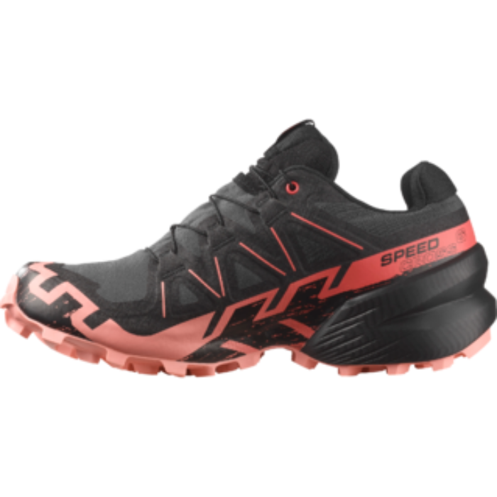 Salomon Speedcross 6 GTX Chaussures Trail noir/rose vue profil