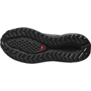 Chaussure Salomon AERO BLAZE 3 GRVL vue de profil sur terrain mixte