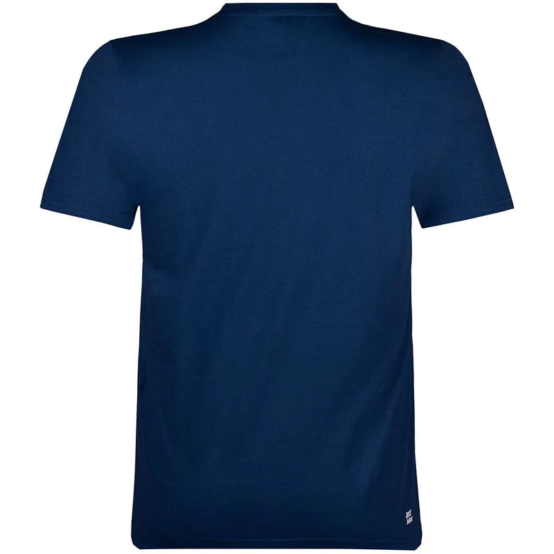 Garçon portant le t-shirt Bidi Badu Laron Lifestyle, motif “We like rackets and tennis”, coupe classique.