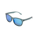 Lunettes de soleil sport Marsquest Momentum ICE BLACK-NEON BLUE avec lentilles polarisées et monture légère.