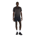T-shirt de course noir pour homme New Balance Viz-Tech Run réfléchissant