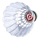 Tube de 12 volants de badminton Victor New Carbon Sonic Max vitesse 78 avec jupe synthétique durable et bouchon en liège composite.