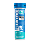 Tablettes Nuun Sport Tropical électrolytes pour hydratation sportive avec faible teneur en sucre