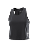 Camisole courte Salomon SENSE AERO pour femme légère et respirante pour la course haute intensité