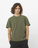 T-shirt Salomon Trackline homme confortable avec tissu antibactérien pour randonnée et usage quotidien