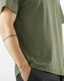 T-shirt Salomon Trackline homme confortable avec tissu antibactérien pour randonnée et usage quotidien