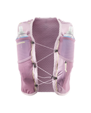 Veste d'hydratation Salomon Active Skin 4 de 4 litres avec deux flasques souples de 500 ml, offrant un ajustement stable, léger et respirant pour le trail running et la course en sentier.