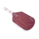 Raquette de pickleball Six Zero Ruby 16 mm avec surface aramide et design rouge premium